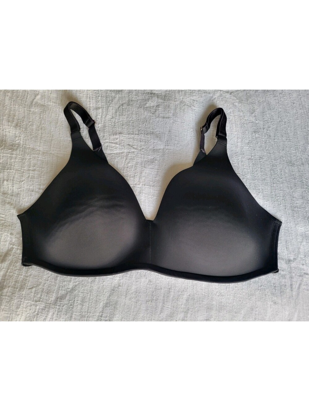 Soma Black Vanishing Wireless Bra 38C